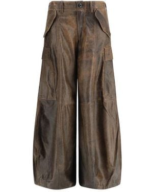 R13 Brown Lamb Ovis Aries Cargo Pants