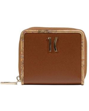 Alviero Martini 1A Classe Brown Leather Wallet