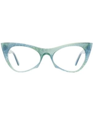Andy Wolf Turquoise Acetate Glasses (frames) - Blue