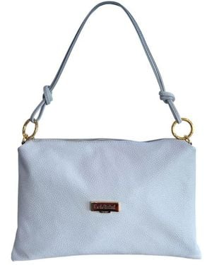 Baldinini Blue Leather Bag