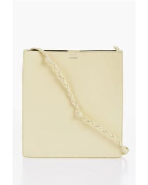 Jil Sander Yellow Cowhide Shoulder Bag - Metallic