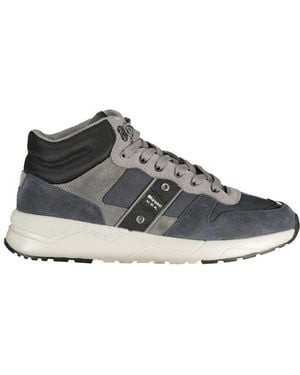 Blauer Blue Polyurethane Men's Sneaker - Gray