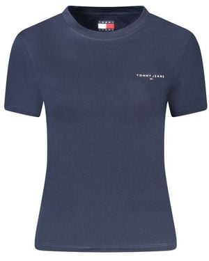 Tommy Hilfiger Cotton T-Shirt - Blue