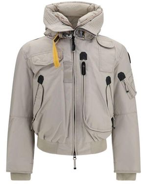 Parajumpers Grey Polyamide Bomber