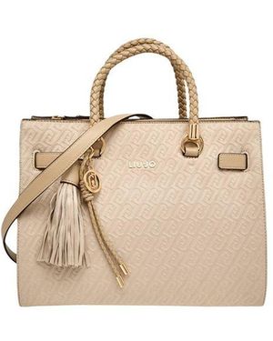 Liu Jo Beige Polyester Handbag - Natural