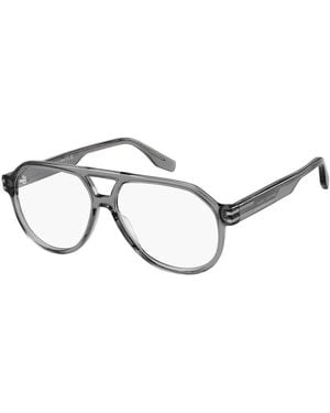 Marc Jacobs Grey Acetate Glasses (frames) - Metallic