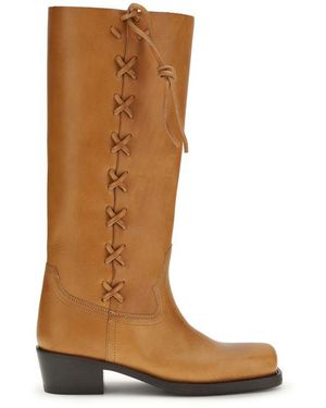 Paris Texas Roxanne Boots - Brown