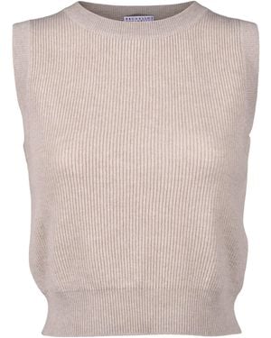 Brunello Cucinelli Natural Cashmere Jumper
