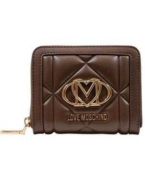 Love Moschino Brown Polyethylene Wallet