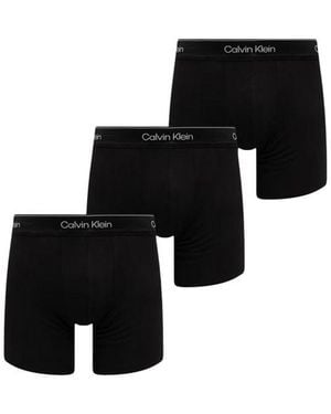 Calvin Klein Black Cotton Boxers