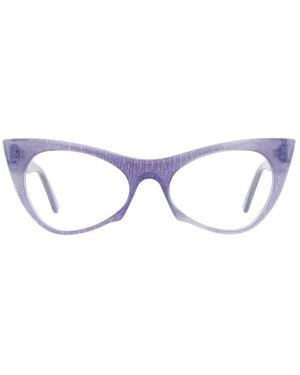 Andy Wolf Purple Acetate Glasses (frames) - Blue