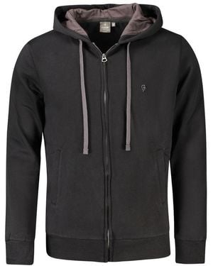 COVERI MOVING Black Cotton Men Sweater