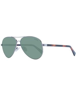 Guess Gray Metal Sunglasses - Green