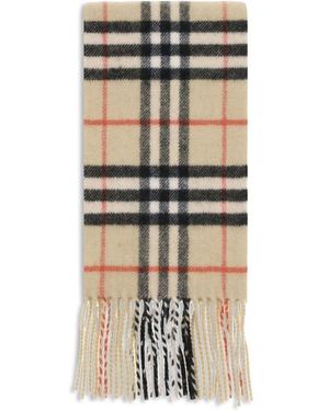 Burberry Thin Cashmere Check Scarf - Multicolour