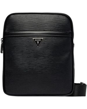 Guess Black Polyethylene Messenger Bag