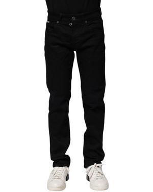 Dolce & Gabbana Slim Fit Jeans - Black