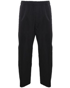 McQueen Cotton Trousers - Black