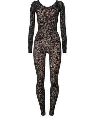 Wolford Black Polyamide Jumpsuit