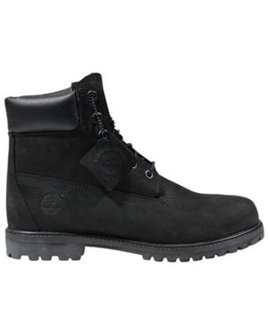Timberland Black Leather Lace