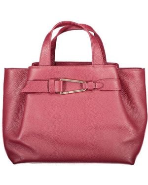 Coccinelle Leather Handbag" - Pink