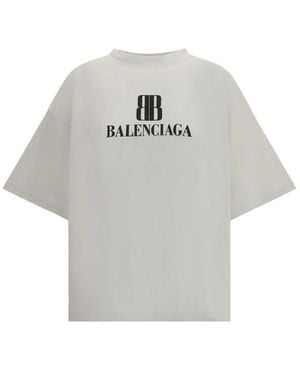 Balenciaga Logo T - Grey