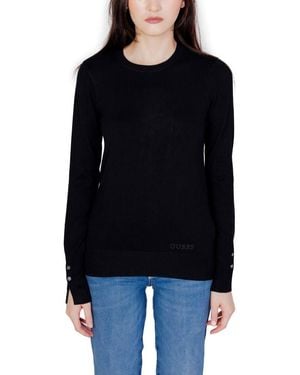 Guess Black Cotton Tops & T
