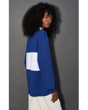 Champion Blue Cotton Polo Shirt