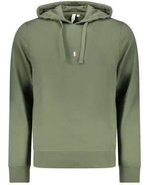 Accademia Militare Verde Cotton Men Hoodie - Green