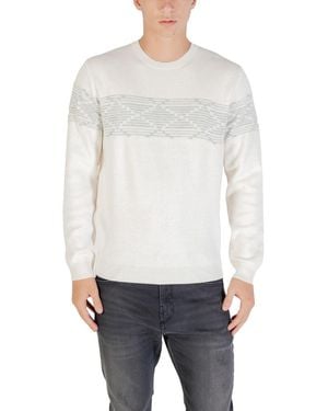 Antony Morato Beige Polyester Sweatshirt - White
