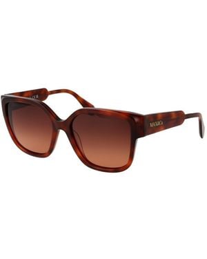 MAX&Co. Plastic Sunglasses - Brown