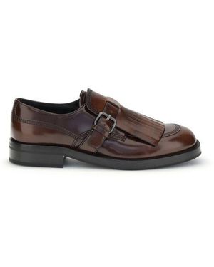 Church's Brown Calf Leather Bos Taurus Oxfords And Derbies