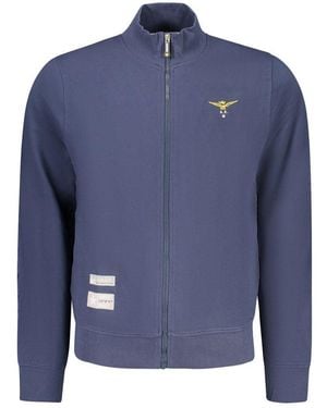 Accademia Militare Blue Cotton Men's Sweatshirt