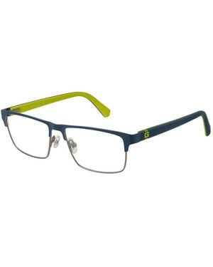 Guess Blue Metal Glasses (frames) - Yellow