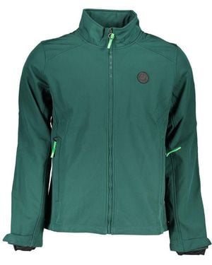 Gianmarco Venturi Verde Polyester Men's Jacket - Green