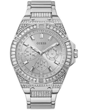 Guess Silver Stainless Steel Watch - Metallic