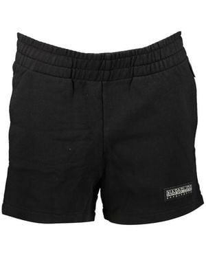 Napapijri Black Cotton Pant