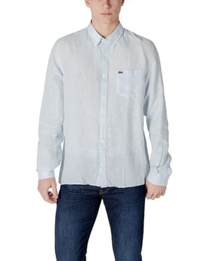 Lacoste Blue Linen Shirt
