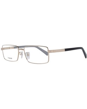 ZEGNA Gold Titanium Glasses (frames) - Metallic