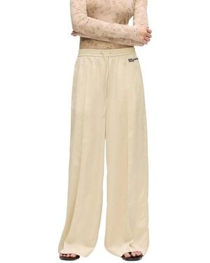 KARL LAGERFELD Polyester Joggers (Workout Pants) - Natural