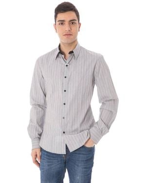 CoSTUME NATIONAL Fabric Esterni Shirt - Gray