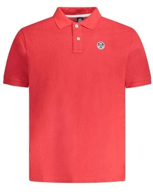 North Sails Cotton Polo Shirt - Red