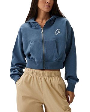 Calvin Klein Cotton Jumper - Blue