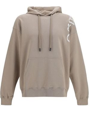 Off-White c/o Virgil Abloh Beige Cotton Sweatshirt - L - Gray