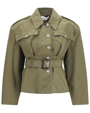 McQueen Bicolour Cotton Full - Green