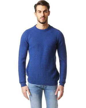 Gas Marabou Sweatshirt - Blue
