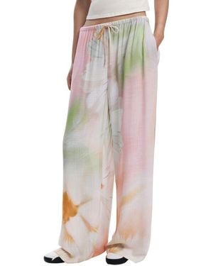 Desigual Multicolor Viscose Skirt - Pink