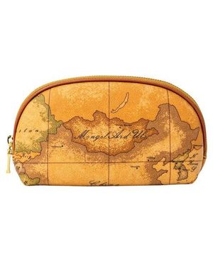 Alviero Martini 1A Classe Cotton Clutch Bag - Orange