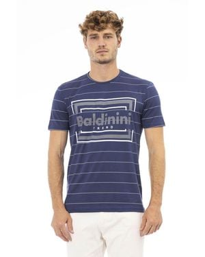 Baldinini Blue Cotton T