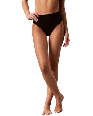 Calvin Klein Black Elastane Bikini