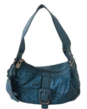 WAYFARER Shoulder Handbag Printed Purse Blue